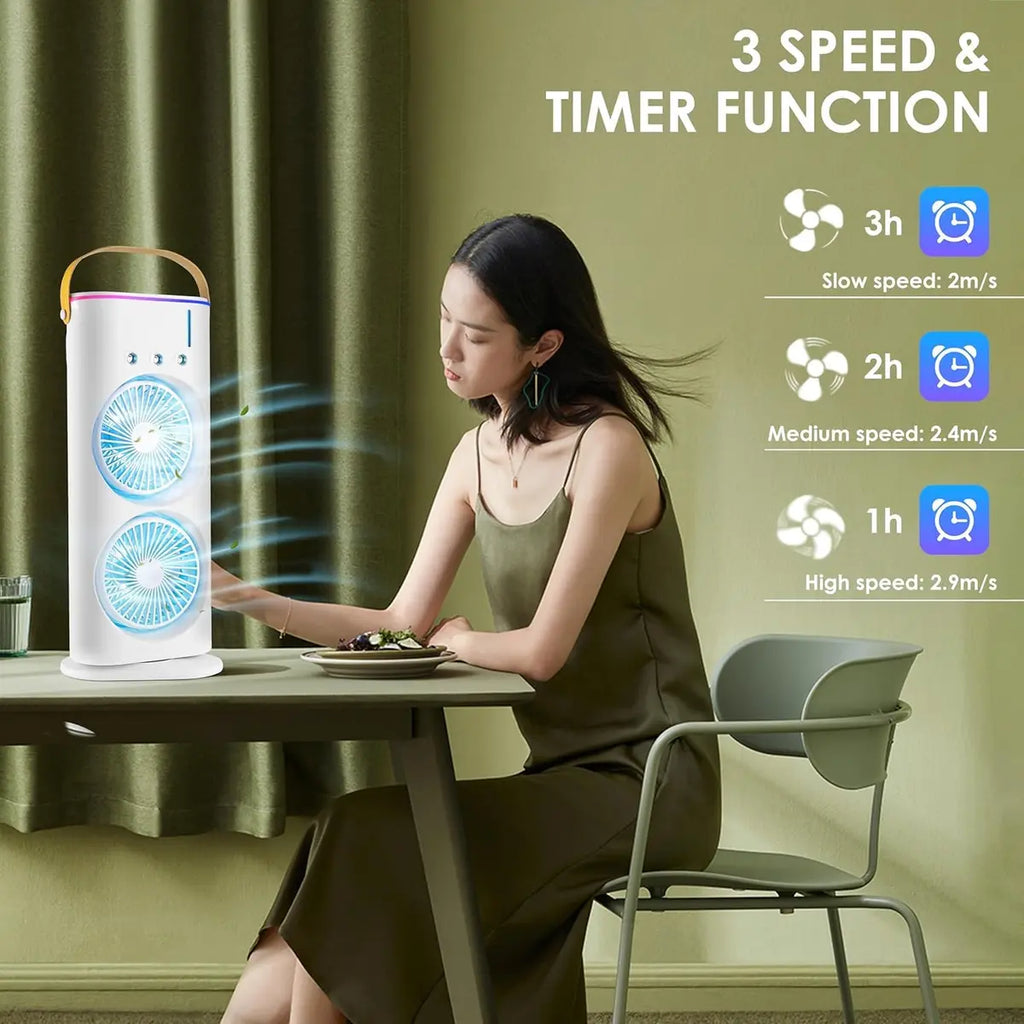 Double Ended Spray Fan
