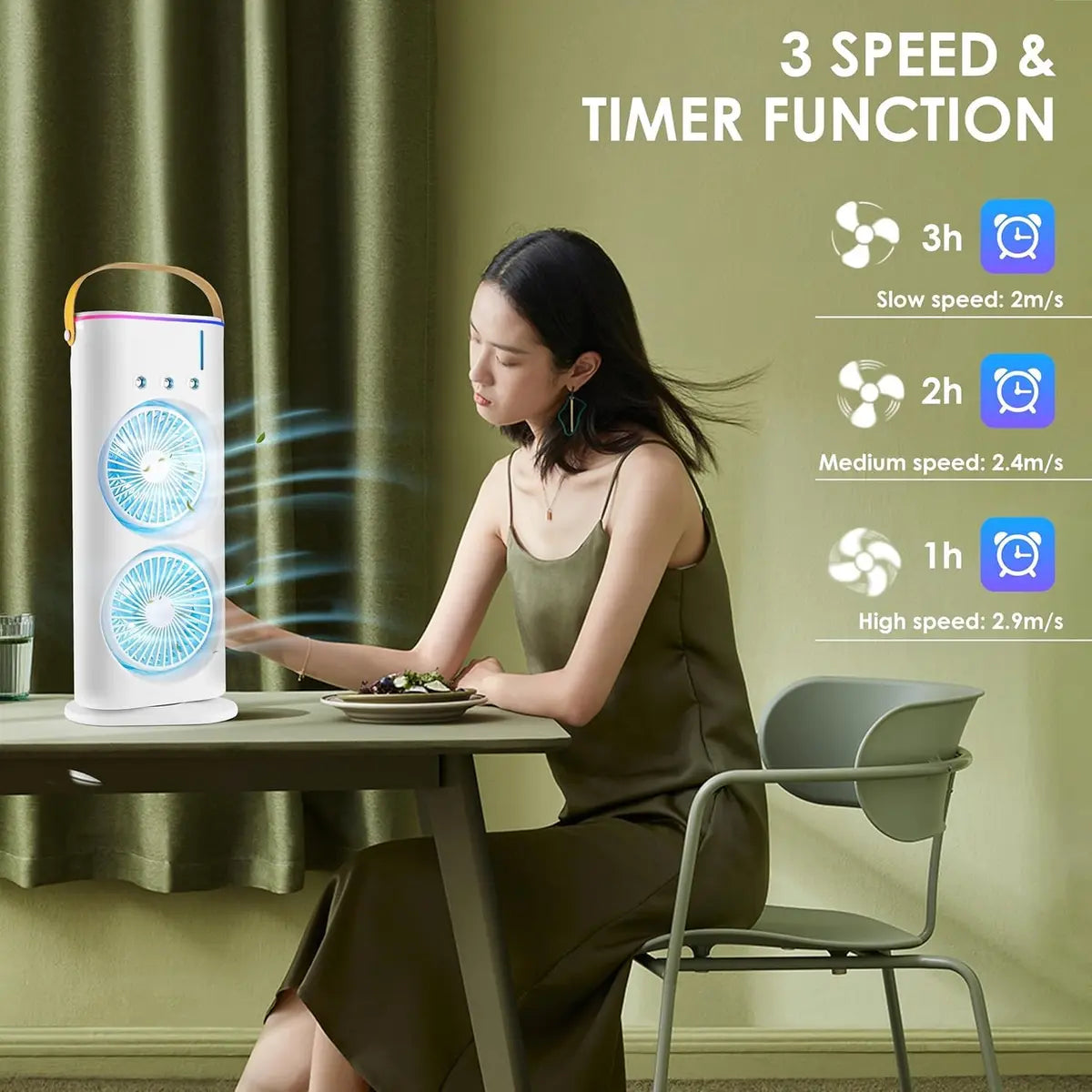 Double Ended Spray Fan