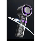 Turbo Jet Handheld Fan – Rechargeable, LED Display, 100 Speed Levels