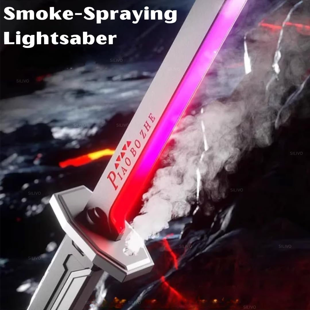 Sparkblade LED Sword with Smoke & Spark Effects – Cosplay Katana Toy