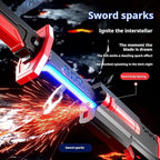Sparkblade LED Sword with Smoke & Spark Effects – Cosplay Katana Toy