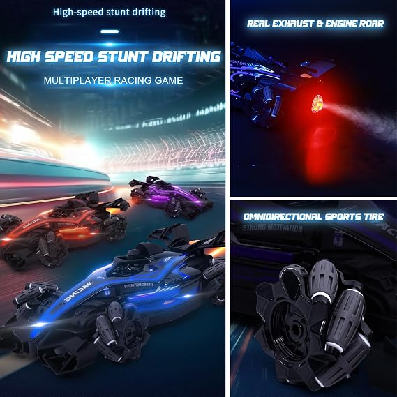 Gesture Sensing 4WD RC Stunt Car  360° Rotating Racing Drift Car with Gesture Control