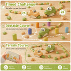 RC Magnetic Greedy Snake Game with Lights & Music, Wireless Remote, Ages 3+