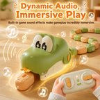 RC Magnetic Greedy Snake Game with Lights & Music, Wireless Remote, Ages 3+