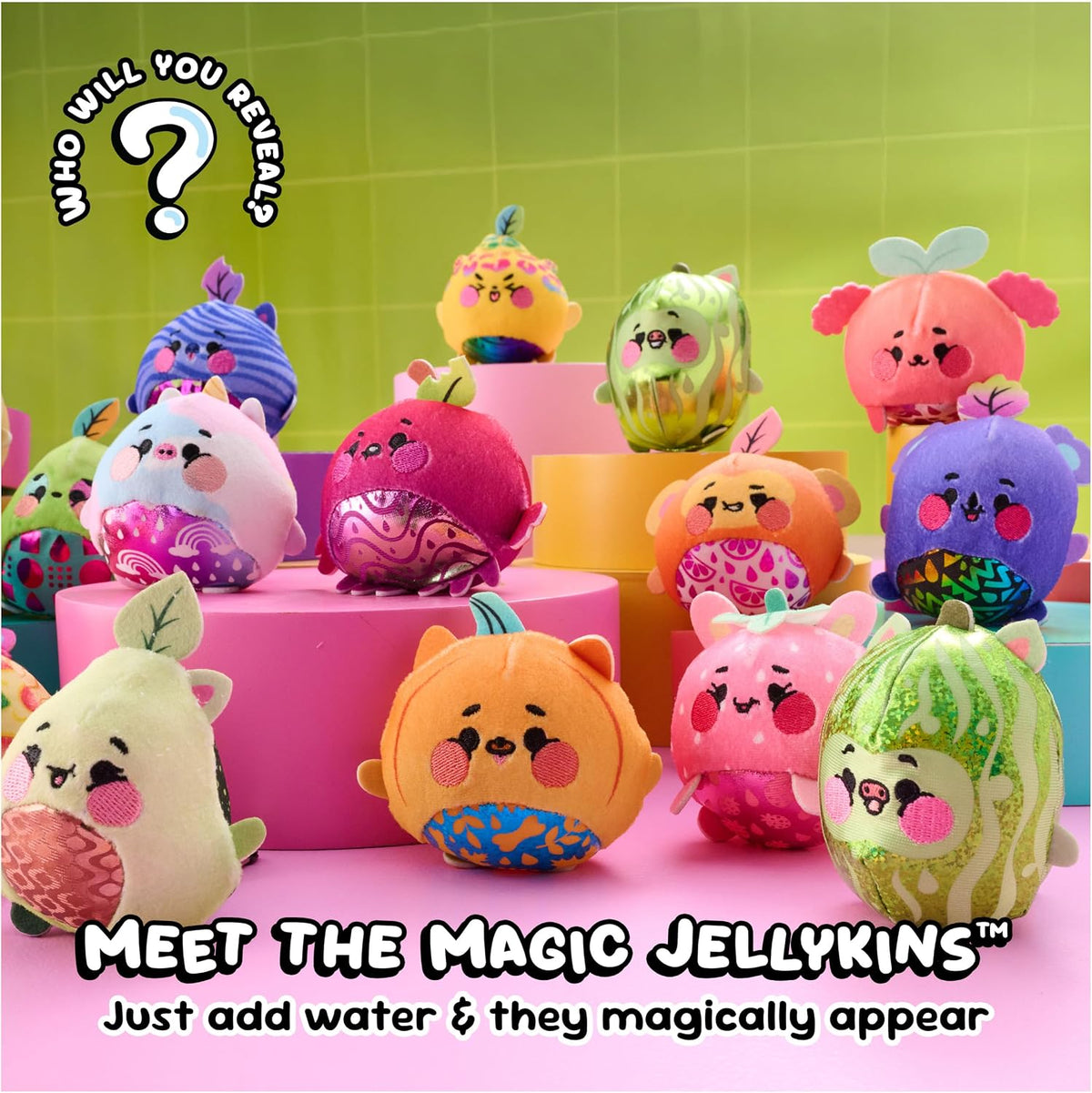 Magic Jellykins Water Activated Surprise Toy  | Squishy Plush Kids Toy