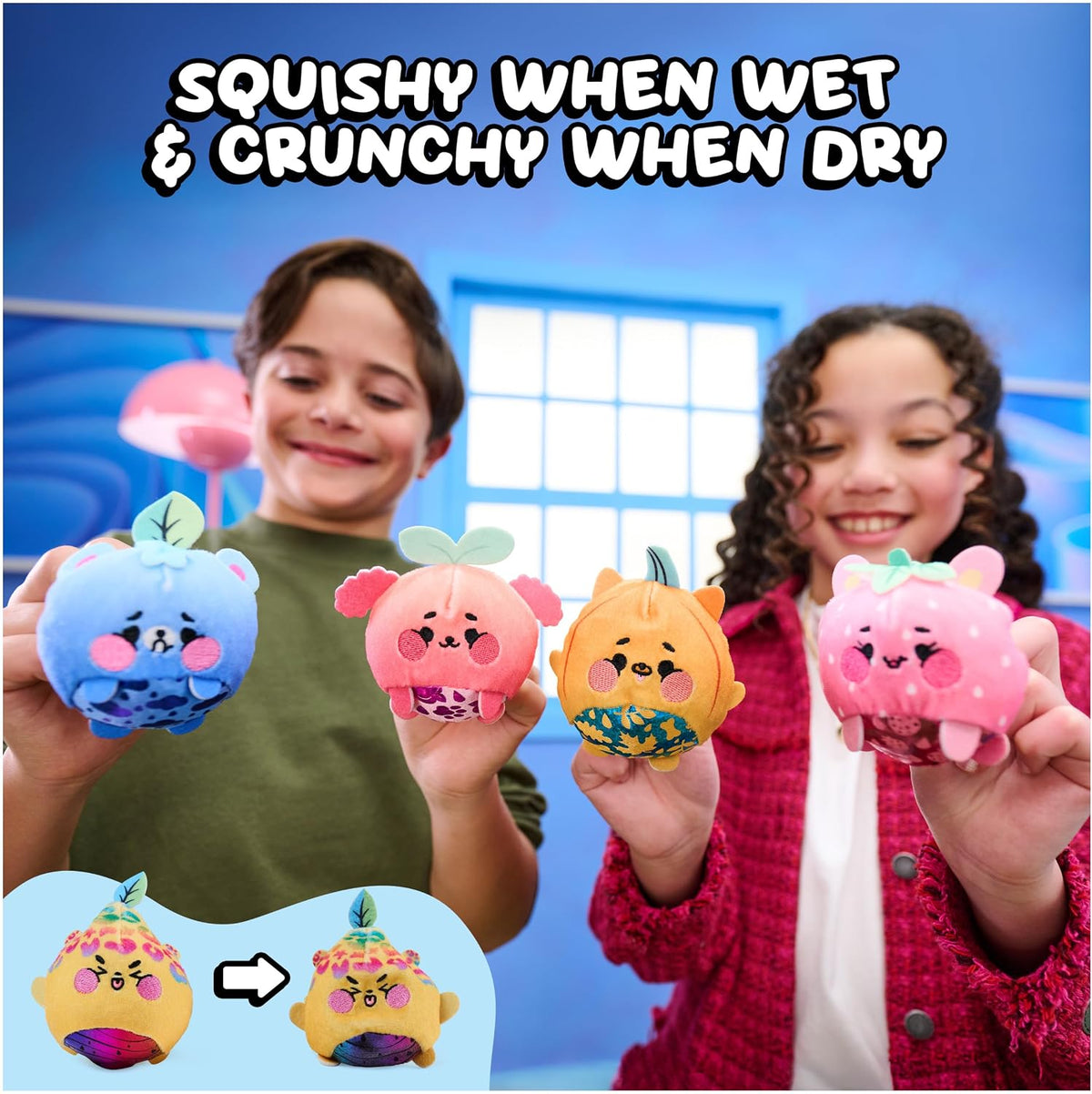 Magic Jellykins Water Activated Surprise Toy  | Squishy Plush Kids Toy