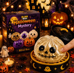 Halloween Glitter Squishy Pumpkin Toy | Spooky Squeeze Toy Gift, 1Pc