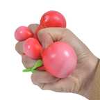 Cute Strawberry Squishy Stress Relief Toy – Soft, Kawaii Squeeze Toy for Kids & Adults – Perfect Desk Deco