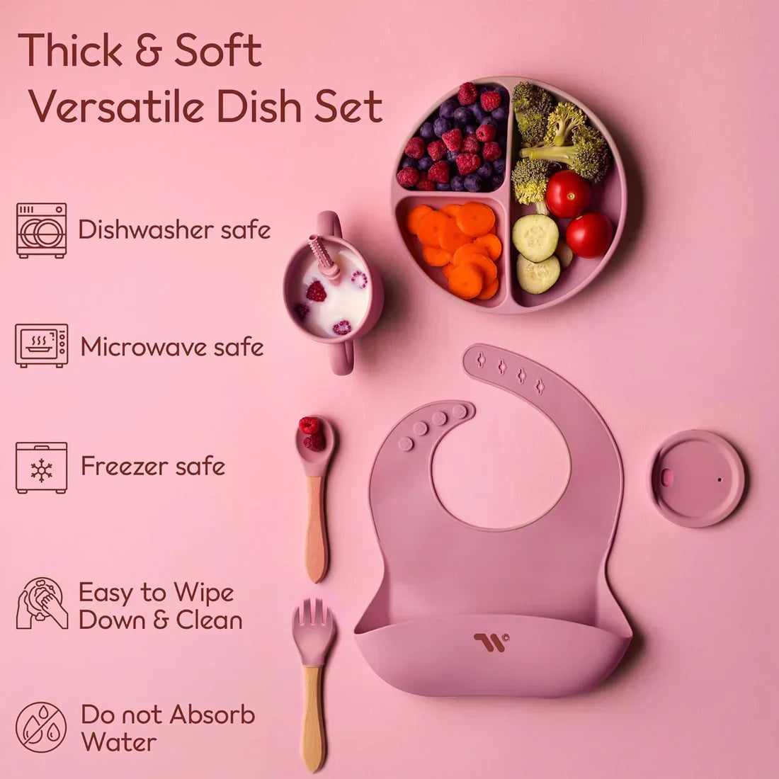 Silicone Baby Cutlery Set